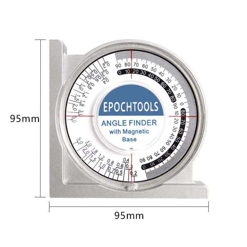 Многофункциональный угловой измерительный инструмент Уровень наклона Выравнивающий угловой измеритель отклонения инструмент угловой уровень измерительный инструмент