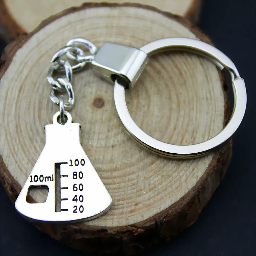 

Chemical Instrument Graduate Keychain Souvenirs Key Holder Wedding Gifts for Guest Party Favors Festive Party Supplies YB13339