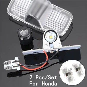 

Ghost Shadow Projetor LED Courtesy Lens Include Only For Honda/Accord/Crosstour 5W 2Pcs/Set With Logo