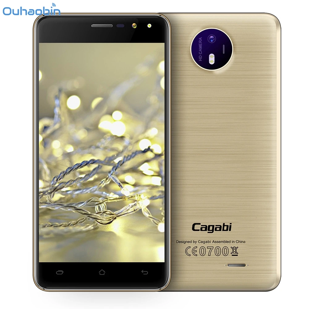 

Ouhaobin 1G RAM+8G ROM Vkworld Cagabi One 5.0 inch Smartphone 3G Android 6.0 Quad Core EU Plug Apr13