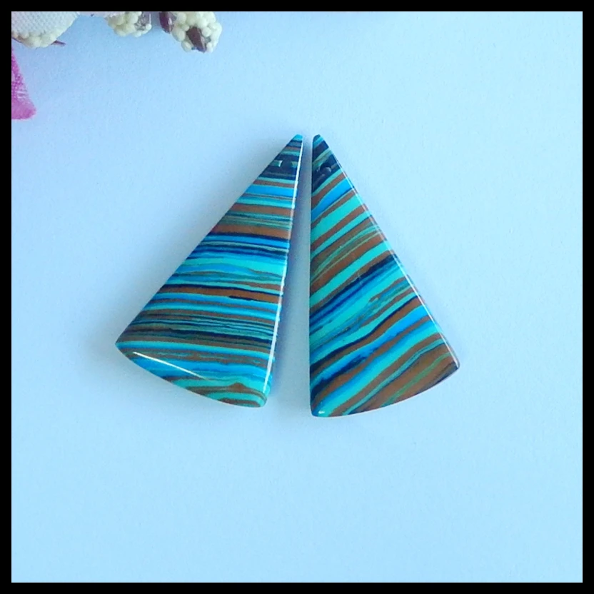 

Natural Blue Kyanite Nugget Earrings ,Charms women Earrings Jewelry accessories,45x6x3mm,4.6g