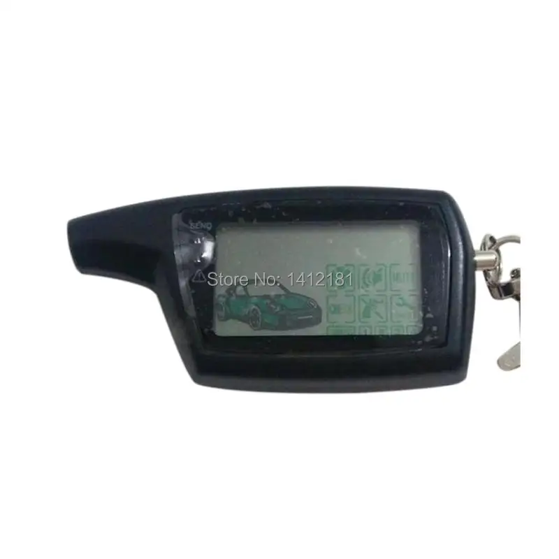 Billig DXL 3000 LCD Fernbedienung Keychain für Russische Version Fahrzeug Sicherheit Zwei weg auto alarm system Schlüssel Kette PANDORA DXL3000