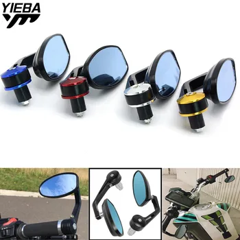 

Motorcycle mirrors bar end mirror Rear view handlebar end mirror 22mm For SUZUKI SV 650 sv650s TRIUMRH AMERICA/LT TT 600 MT01