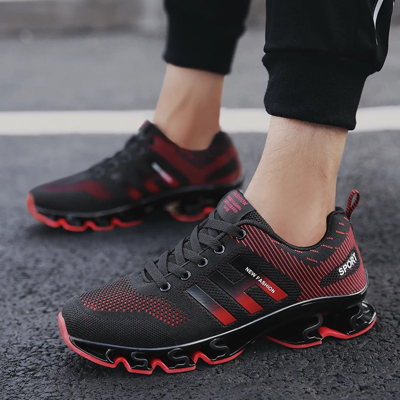 Кроссовки Для мужчин кроссовки New высокого качества дышащая обувь blade спортивная обувь мужская спортивная кроссовки для бега size39-47