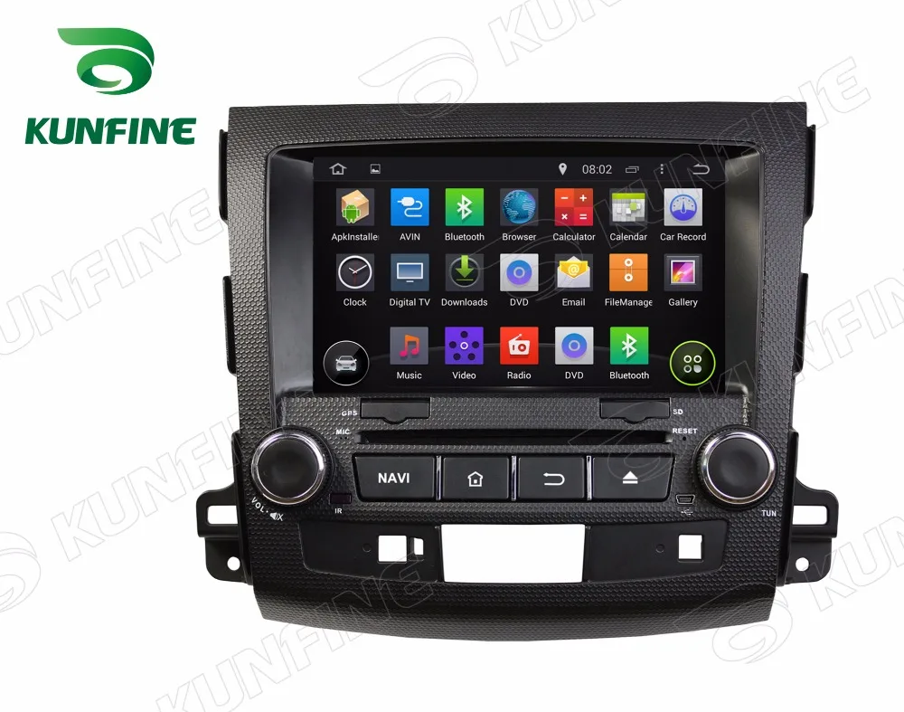 

Octa Core 2GB RAM Android 6.0 Car DVD GPS Navigation Multimedia Player Car Stereo for Outlander 2006-2012 Radio Headunit