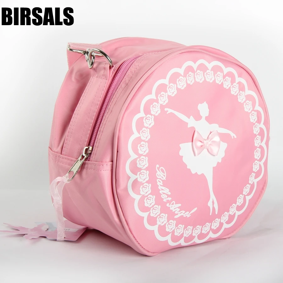 Kids Cute Ballet Dance Round bag Girls Pink Princess Ballet Crossbody