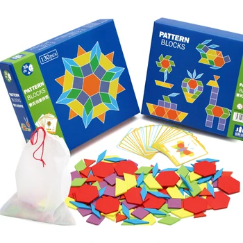 

Montessori 130Pcs Animal Puzzles For Children Jigsaw Puzzle Wooden Toys Kids Toy Educational For 3Years Old Birthday Gift