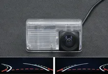 Trajectory Tracks 1080P Fisheye Car Rear view Camera for Toyota Corolla Sedan 2007 2008 2009 2010 2011 2012 2013 BYD F3 F3R