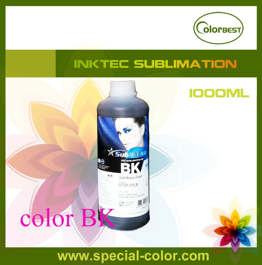 

Low Price Transfer Ink for Epson DX4/DX5 Inktec Bottle Ink Sublimation BK