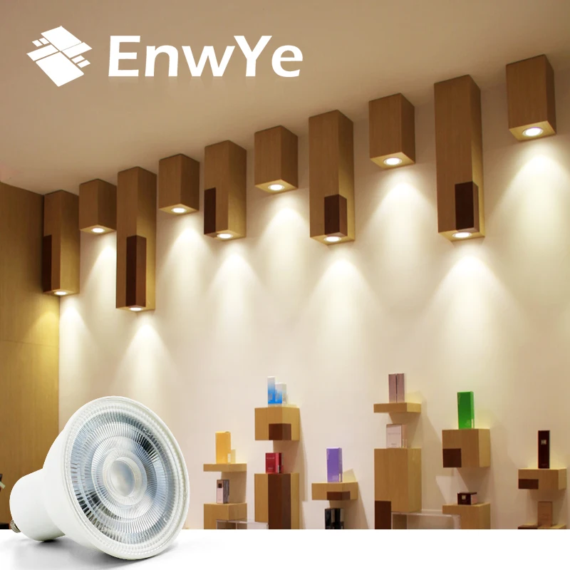 EnwYe E27 E14 MR16 GU5.3 GU10 Lampada LED Bulb 6W 220V Bombillas LED Lamp Spotlight Lampara Spot Light