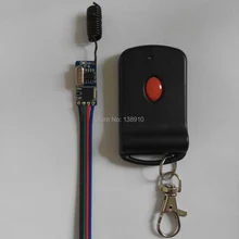 Новые мини Малый Объем Дистанционное управление переключатель Микро DC3.5V-12 В реле приемник передатчик Мгновенный Переключить latced обучения