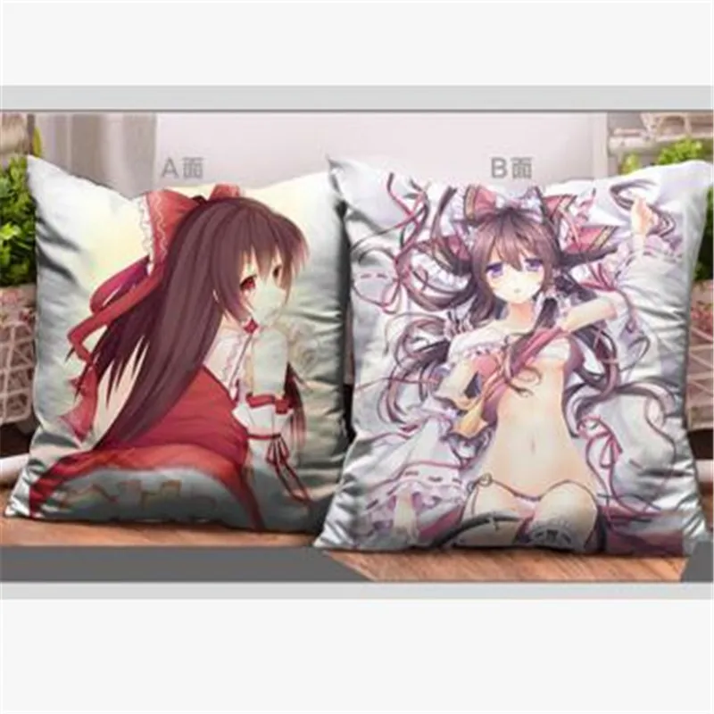 TouHou Project аниме Мультяшные подушки 43x43 см декоративная подушка мягкая