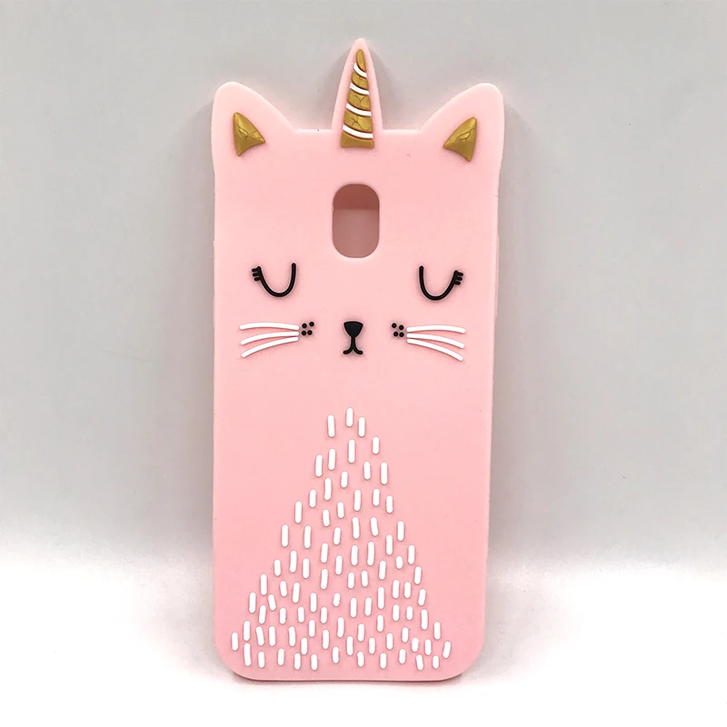 

For Samsung Galaxy J3 J5 J7 2017 SM-J730F Case Soft Silicone Cover 3D Cute Cat Capa For Samsung J3 J5 J7 Pro 2017 Phone Cases