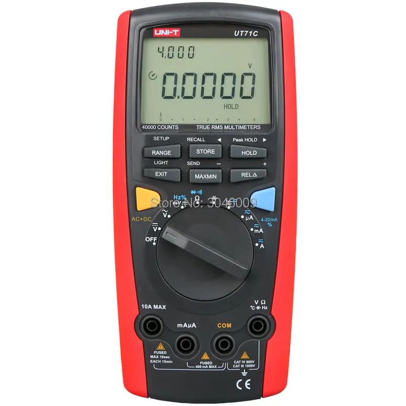 Умный Цифровой мультиметр/USB Bluetooth/Защита от перегрузки/подсветка|digital multimeter|uni-t