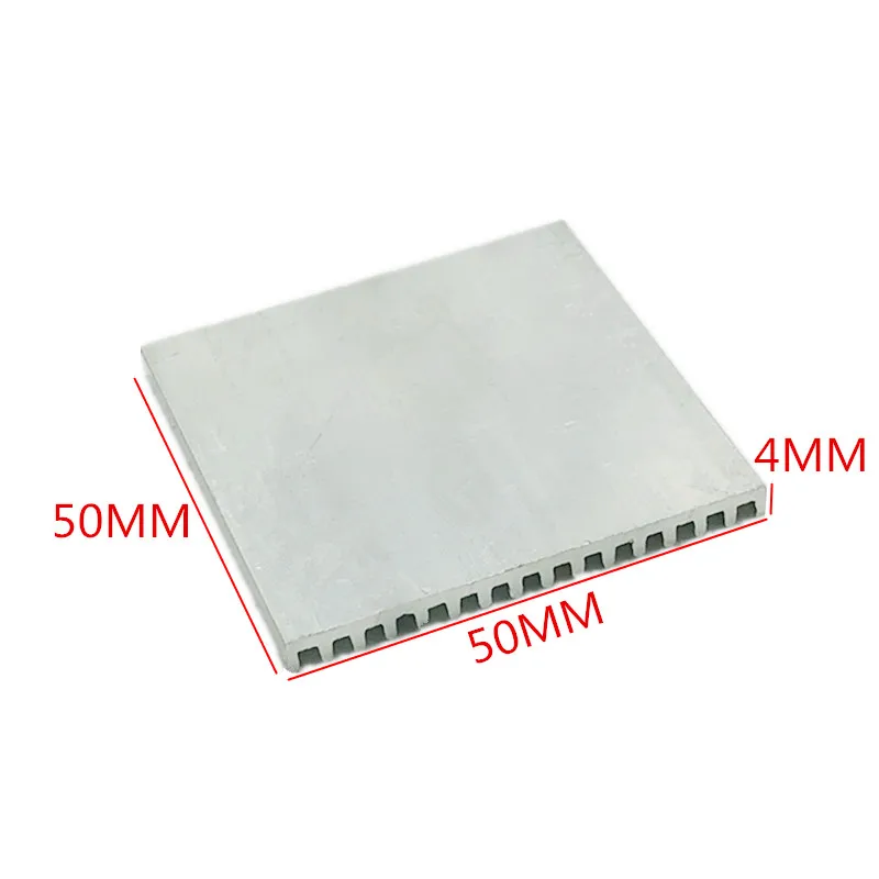 

5pcs High quality IC Heatsink 50*50*4MM PCB Cooling aluminum profile aluminum sheet aluminum heatsink for Electronic Components