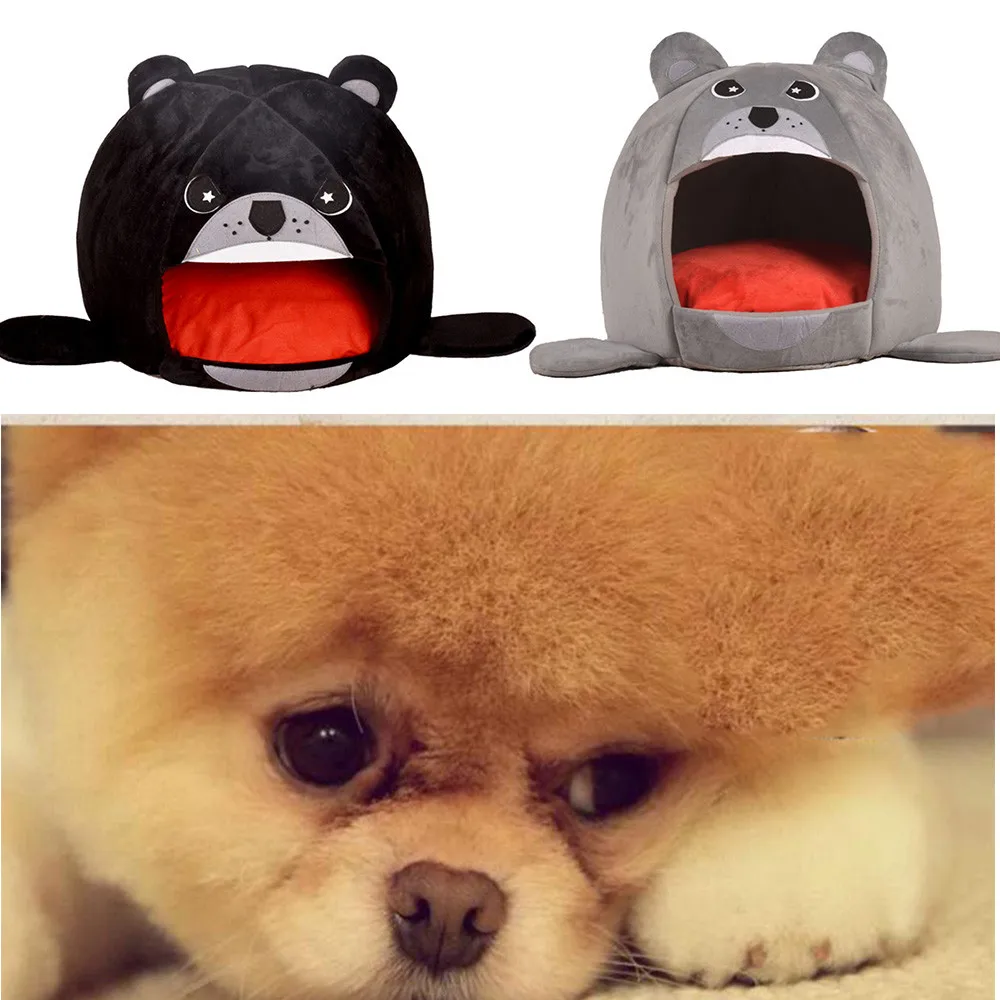 Transer Cama Perro черный складной щенками Бультерьера домик для кошек из гнездо кровать