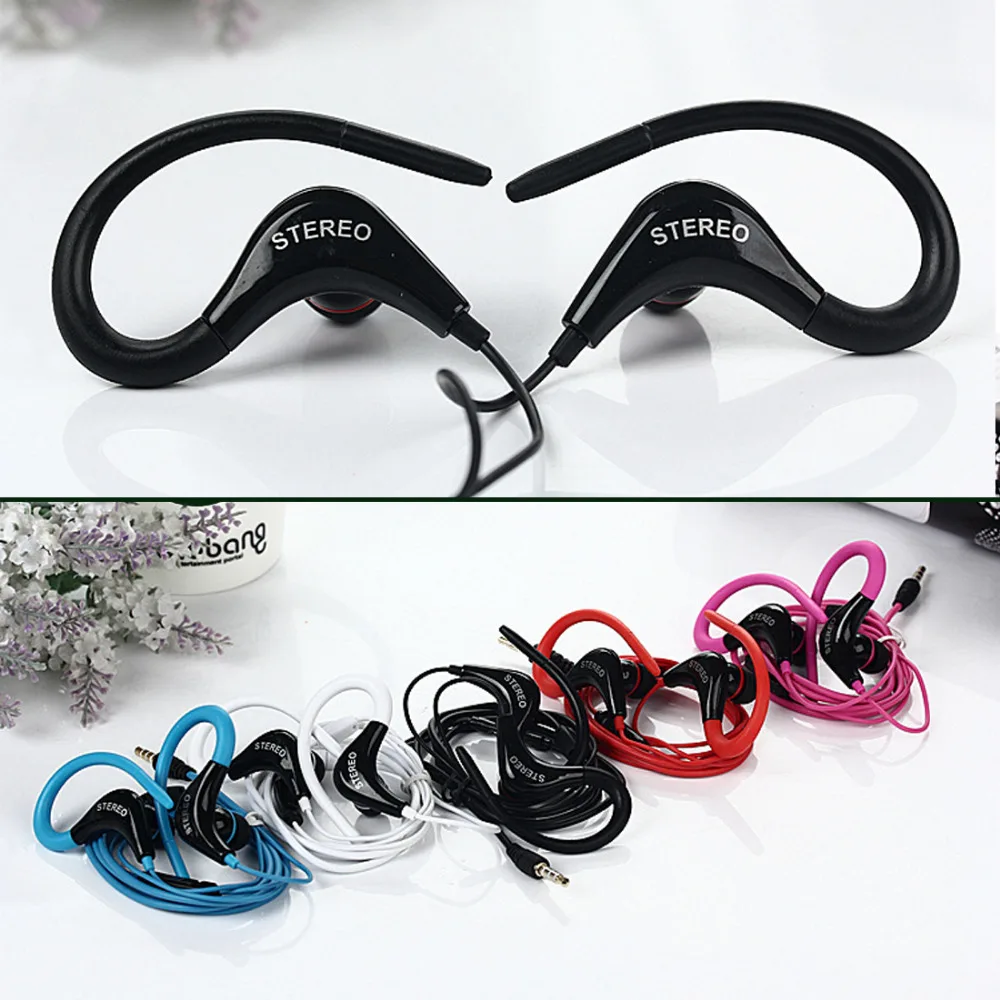 Goede Marsnaska Groothandel 3.5mm sport Koptelefoon Hoofdtelefoon met Microfoon Voor iPhone Samsung Xiaomi MP3 Hoge kwaliteit Bass Voor Running