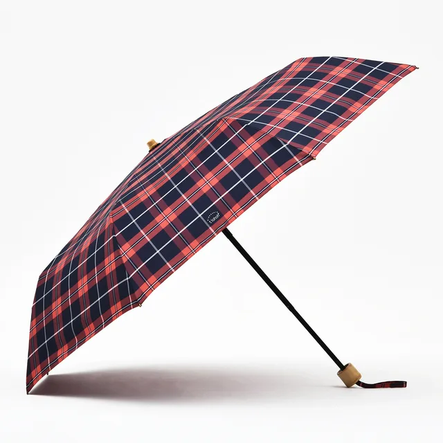 Nuevo bambú plegable hombres mujeres viento 8 K Escocia Plaid pongis aluminio lluvia británico Paraguas|folding umbrella|umbrella menrain umbrellas AliExpress
