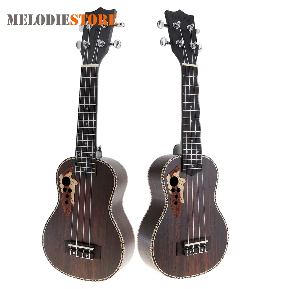 21 Inch Rosewood Acoustic Ukulele Ukelele 4 Strings Hawaii