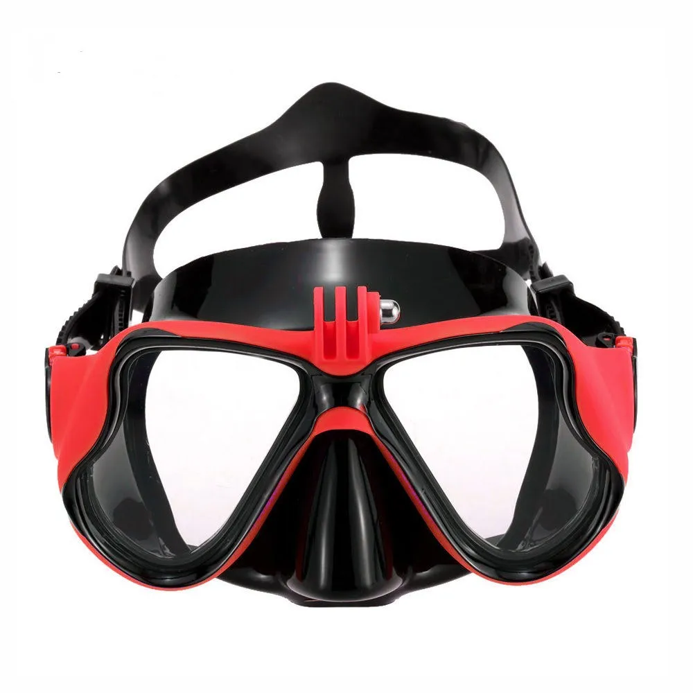 Unisex Professional Diving Glasses with Camera Support Waterproof