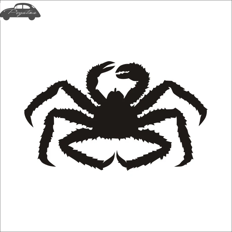 Король Краб Рыба Cangrejo автомобиль наклейка Crabe постер с лодкой наклейки декор