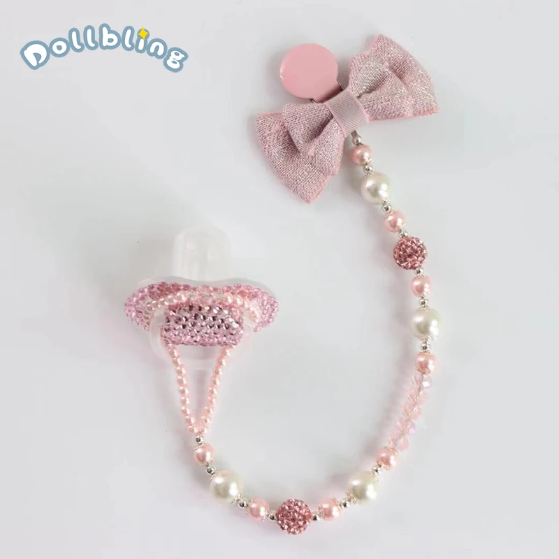 personalised baby dummy clip