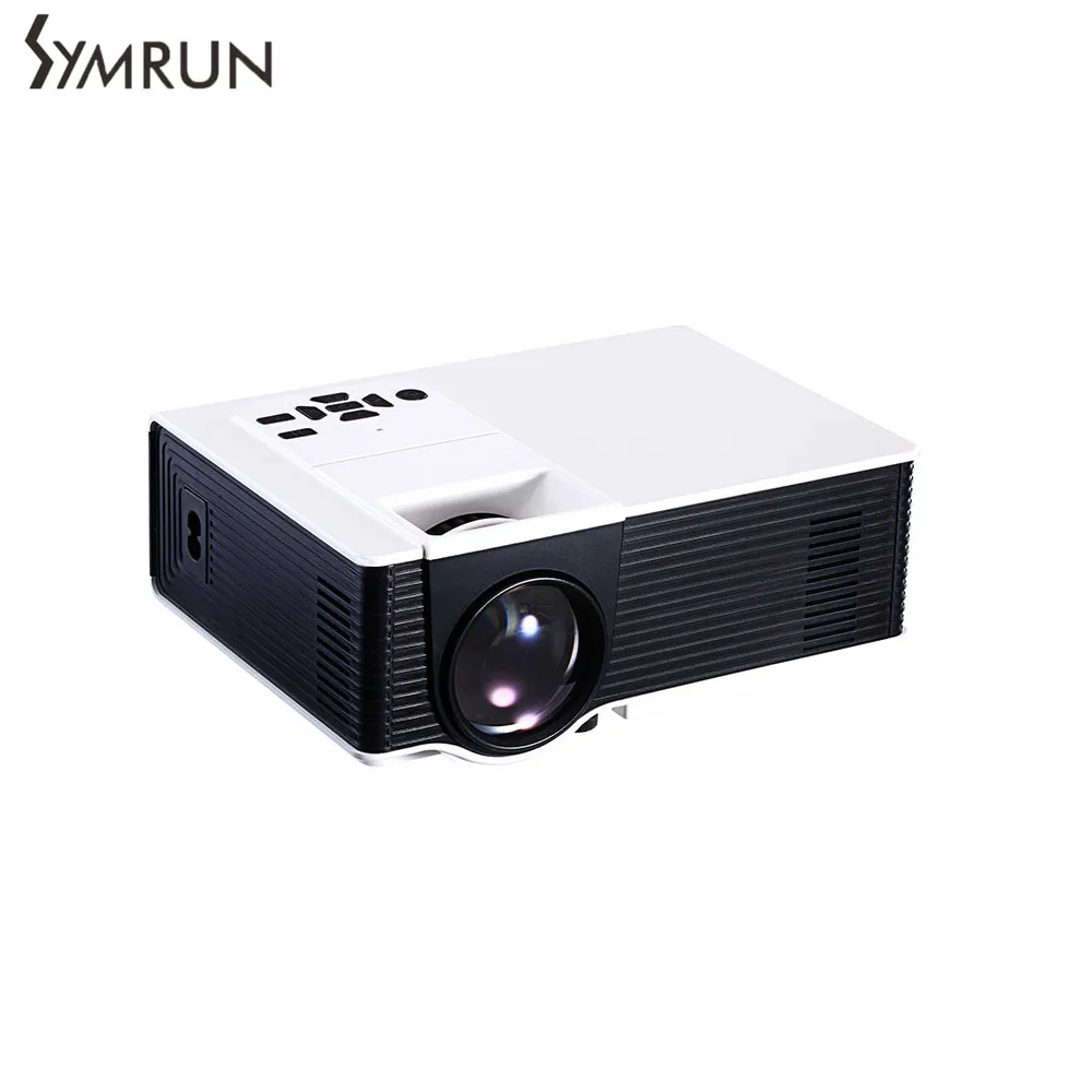 

Symrun Support 1920x1080P Analog TV LED Projector MINI Projector for Home Cinema Digital TV VS314 Projector 1500 Lumens