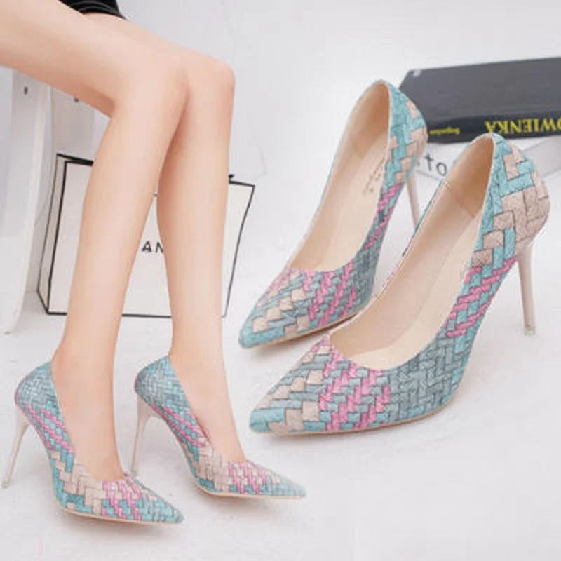 

Spring and autumn new 10cm retro princess high heels female pointed sexy thin with shallow mouth elegant professional single sho