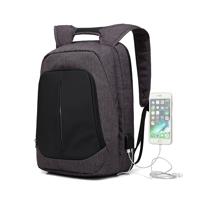 

2018 Multifunction USB charging Men 15inch Laptop Backpacks Can Exchange Business computer Backpacks Fashion Student School Bags