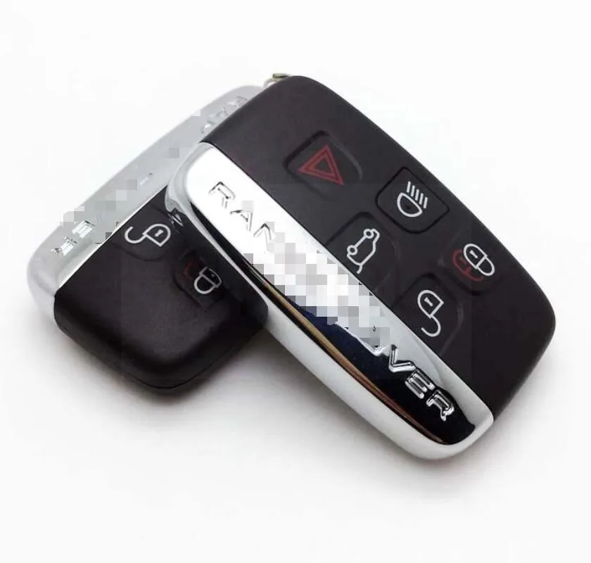 

5 button Car Key Case Shell Cover For Land Rover Evoque Discovery 4 Rover Evoque For XE XFL et Jaguar Freelander