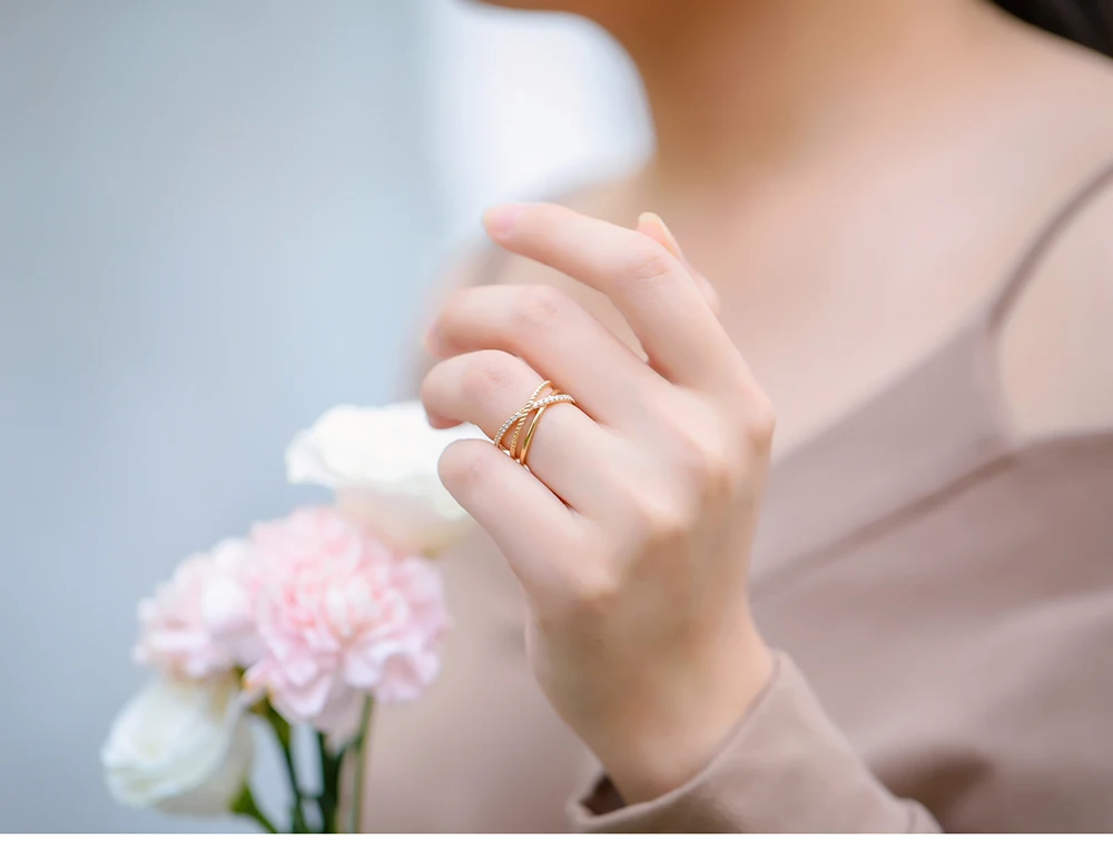 AULEEZE Natural Diamond Ring 18k Yellow Gold Ring Classic Girl Gift Women Diamond Party Engagement Trendy Fine Jewelry Rings