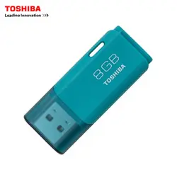 TOSHIBA USB флеш-накопитель 8 GB USB2.0 TransMemory USB флеш-накопитель качество USB Memory Stick 8G usb накопитель Бесплатная доставка