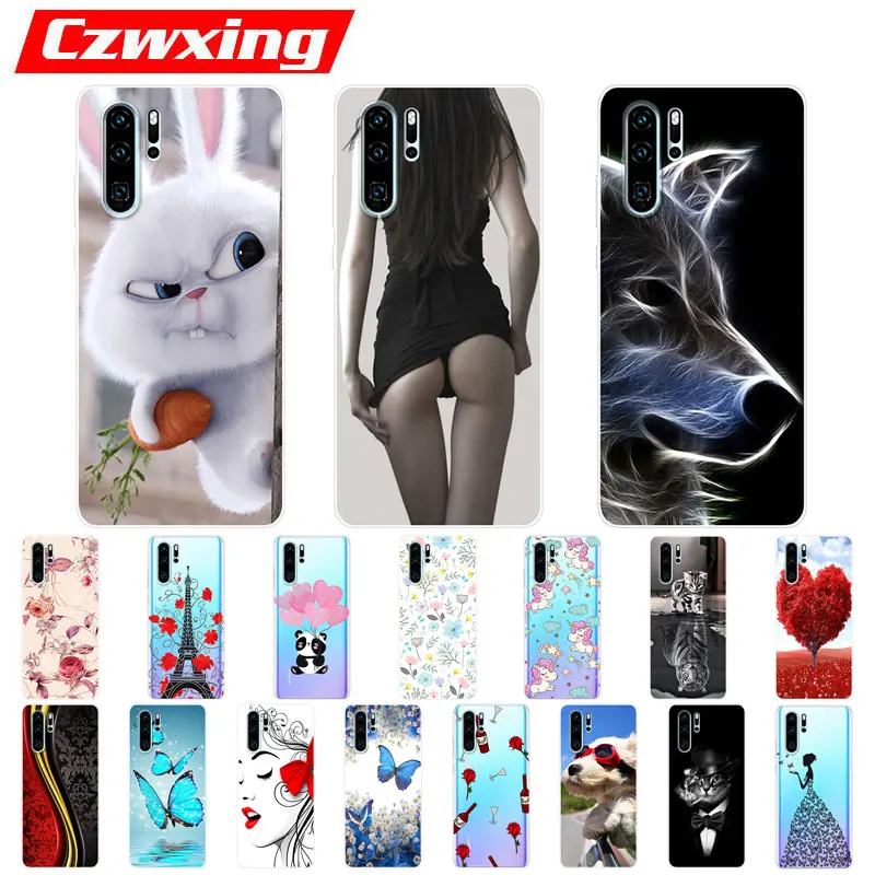 Huawei P30 Pro Case For Huawei P30Pro Case Silicone TPU Back Cover Phone Case On Huawei P30 Pro VOG-L29 ELE-L29 P 30 Lite Case