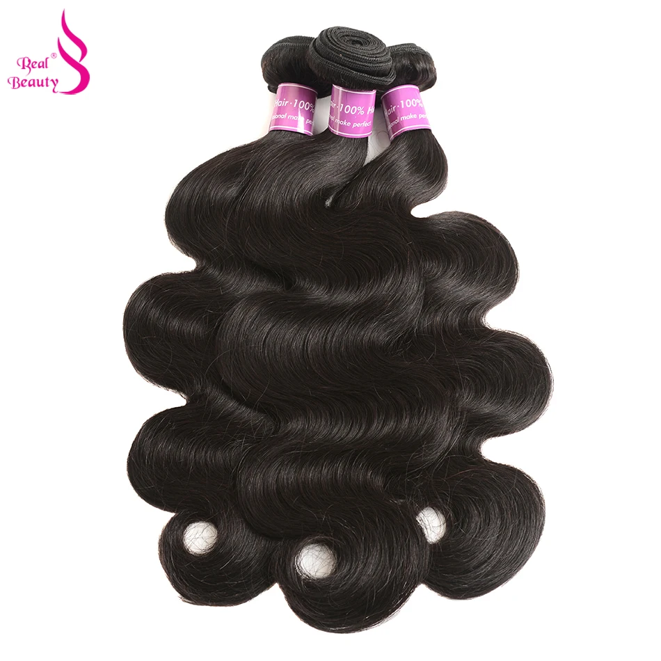 Straight Brazilian Hair Weave Bundles 8-30 Deal Real Beauty Hair 3 Bundles Human Hair Bundles Remy Hair Extensions  (5)