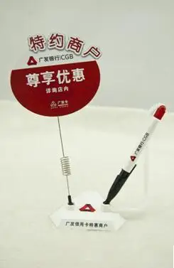 

Promotional Table Pen With Alligator clip / Gel Ink /ball pen 7004 /gift / business /ad pen