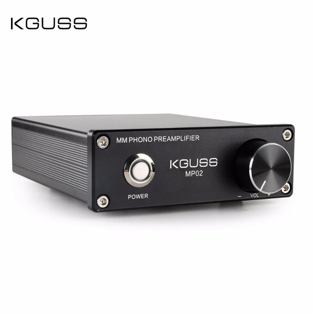 KGUSS MP02 фоноусилитель Виниловый проигрыватель мини мм фонокорректор 2068|Усилители