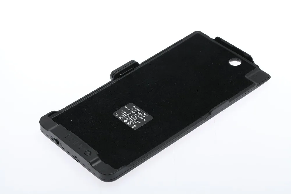 

5000mAh External Backup Battery Back Case Charger Power Pack For Sony Xperia Z Ultra XL39h With Kickstand