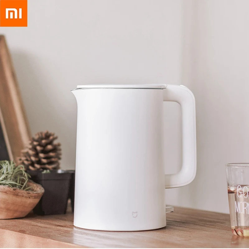 

Original Xiaomi Mijia Electric Kettle 1.5L Household 304 Stainless Steel Water Kettle Fast Boiling Temperature Smart Control