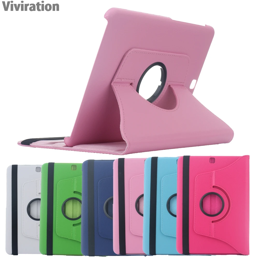 Viviration Tablet Stand Cover Case For Samsung Galaxy Tab S2 9.7 T810 T815 New Hard Pouch Smart 360 Degree Rotation Stand Case