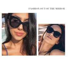 Модные солнцезащитные очки кошачий глаз Стеклянные женские очки водительские очки солнцезащитные очки