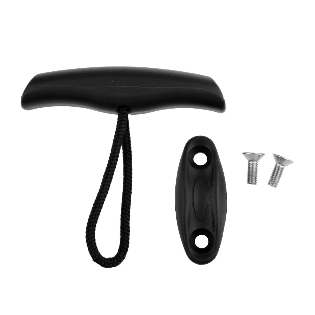 Canoe Kayak Boat Toggle Carry Grip Handle with Cord Rope Screws Accessories