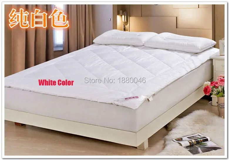 

5KG 100% Mulberry Silk Filled Mattress bedding mattress Topper Pad Mattress Cover Mattress winter Mattress100% cotton cover