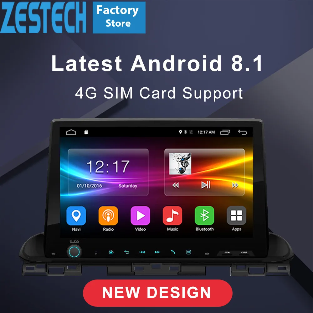Android 1 din автомагнитола gps dvd-плеер для Kia Cerato 2018 поддержка 4G sim-карты LTE