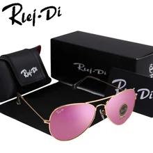 Drop Shipping Pilot Sunglasses Men Women Glass Lenses Aviador Sun Glasses Rayed Male Female Oval Mirror Driving Sunglasses UV400