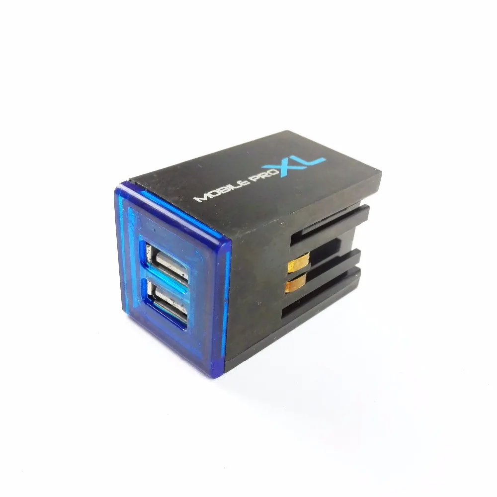 2 USB Автомобильное зарядное устройство для сигарет вход постоянного тока 12 24 В