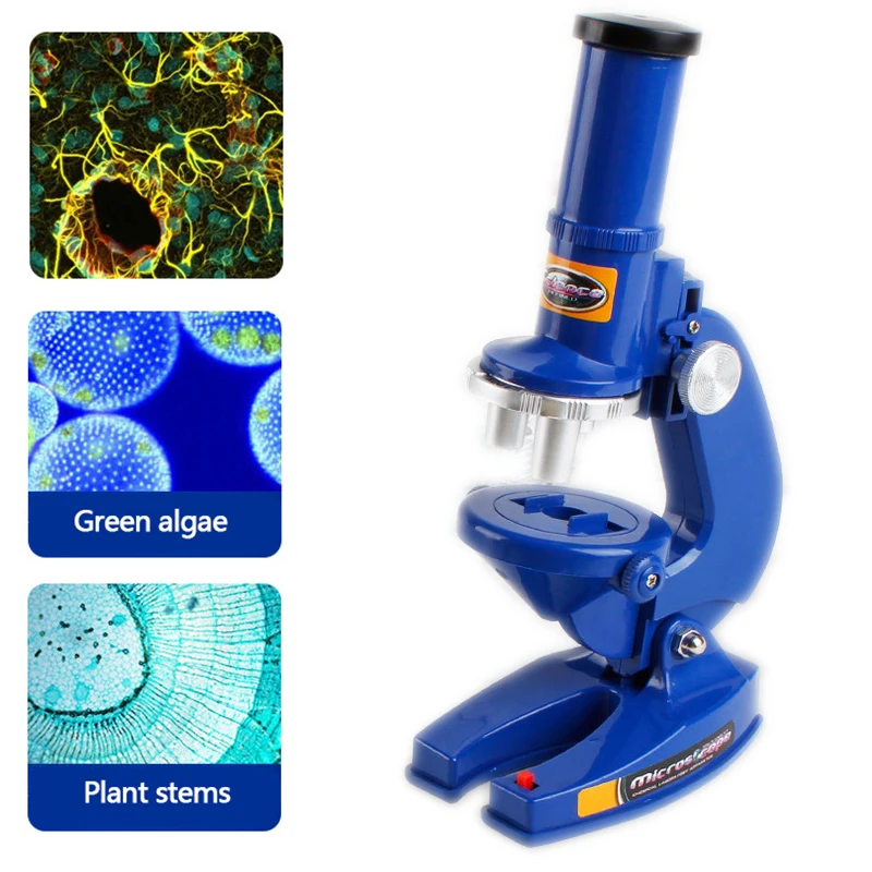 

Children Early Educational Science Microscope 450 Zoom Biological Microscope Refined Scientific Instruments Learning Machine Toy