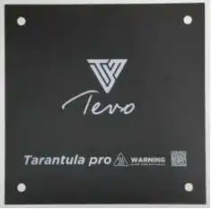 3d принтер аксессуар TEVO Tornado Тарантул Pro нагревательные наклейки для кровати 370*310 мм PC пленка зеленый цвет стикер