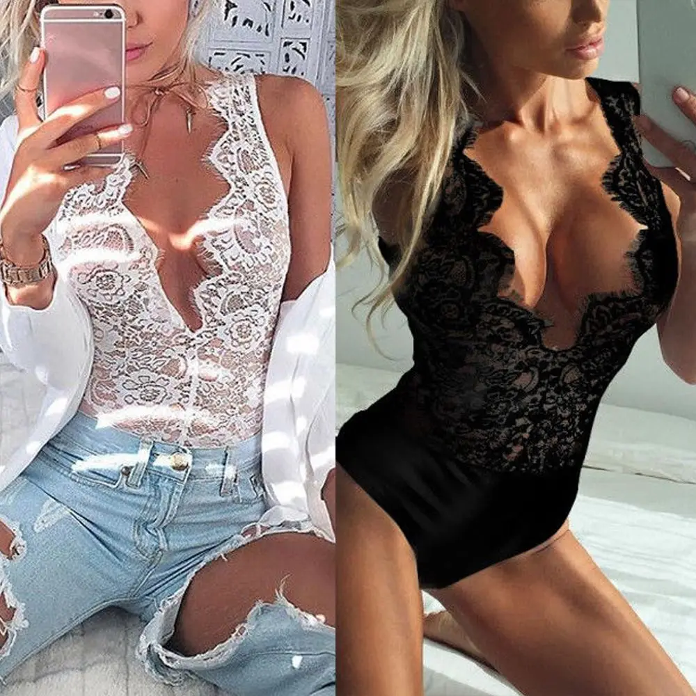 

2019 New Arrivel Fashion Women Ladies Sexy Sissy Lingerie Babydoll G String Lace Thong Underwear Nightwear Bodysuit Dress