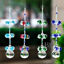 H& D хрустальные висячие украшения хрустальные солнечные Ловец оконная подвеска фэншуй Радуга производитель люстра шар Призма(набор из 4