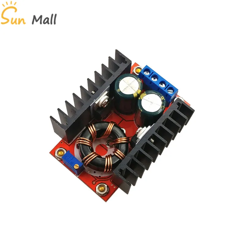 

150W DC-DC Boost Converter Step Up Power Supply Module 10-32V To 12-35V 10A Laptop Voltage Charge Board For Arduino